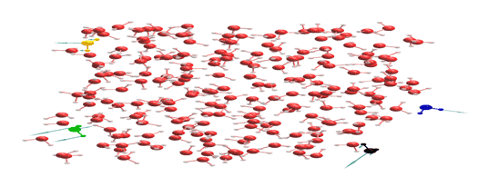 Air/Water interface highlighting various intermolecular modes Air/Water interface highlighting various intermolecular modes