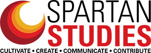 Spartan Studies Culture Create Communicate Contribute Logo