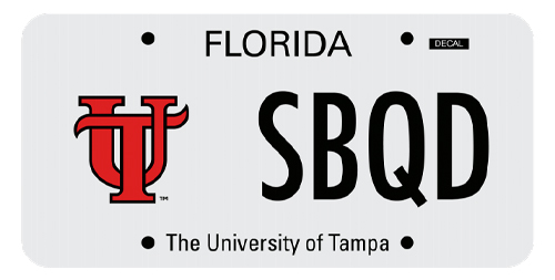 Sample UT License Plate