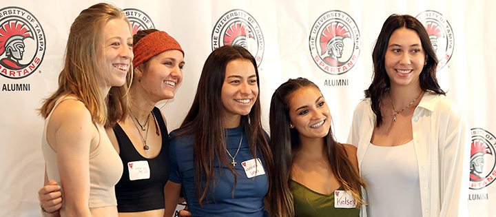 Alumni gathered at homecoming