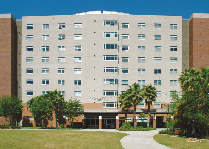 Exterior of Austin Hall