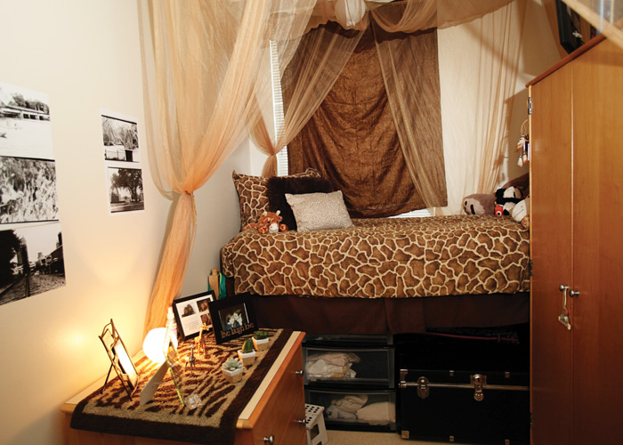 Bedroom in Straz Hall