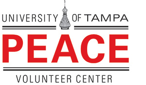 University of Tampa PEACE Volunteer Center Logo