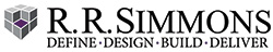 R.R. Simmons Define. Design. Build. Deliver. Logo