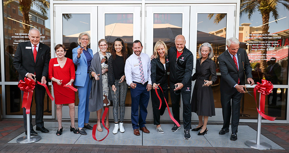 Ribbon cutting ceremony