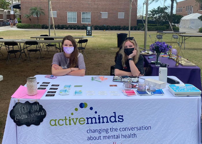 active minds tabling event