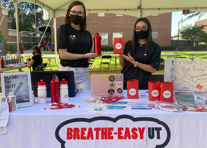 breathe-easy tabling event