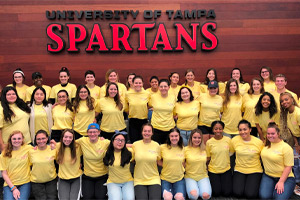 Group of UT Students smiling