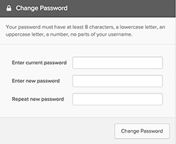 Change Password