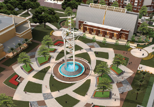 Sykes Plaza rendering