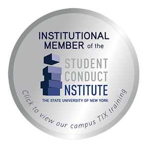 Institutional Member of the Student Conduct Institute The State University of New York Icon