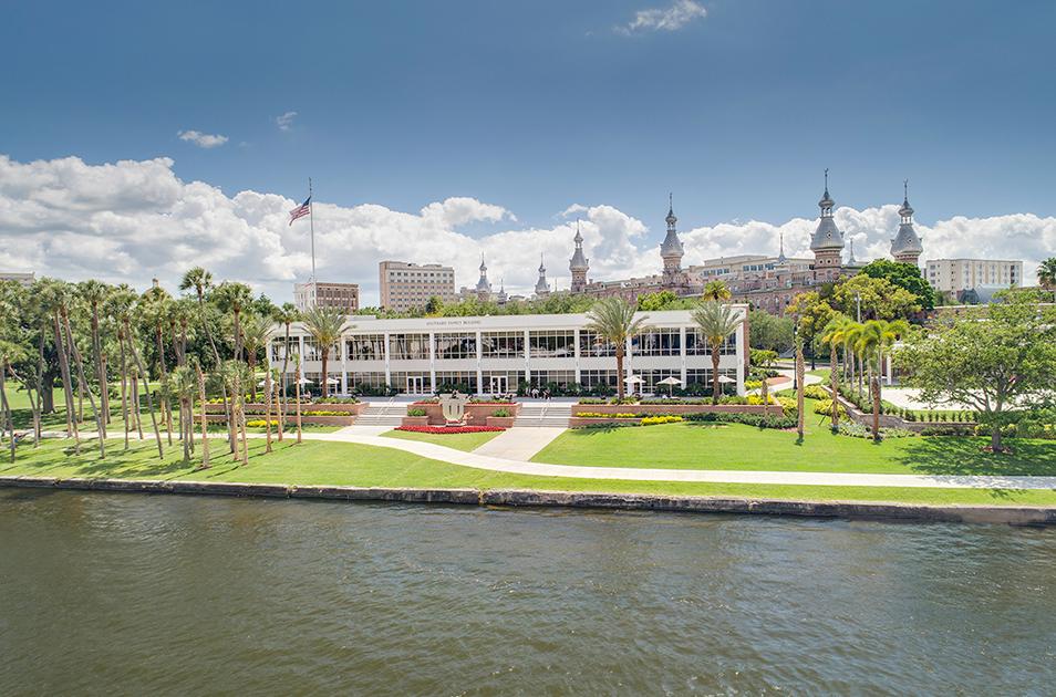 View of UT from the Hillsborough River