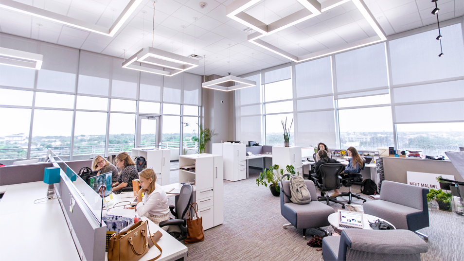 Lowth Entrepreneurship Center classroom