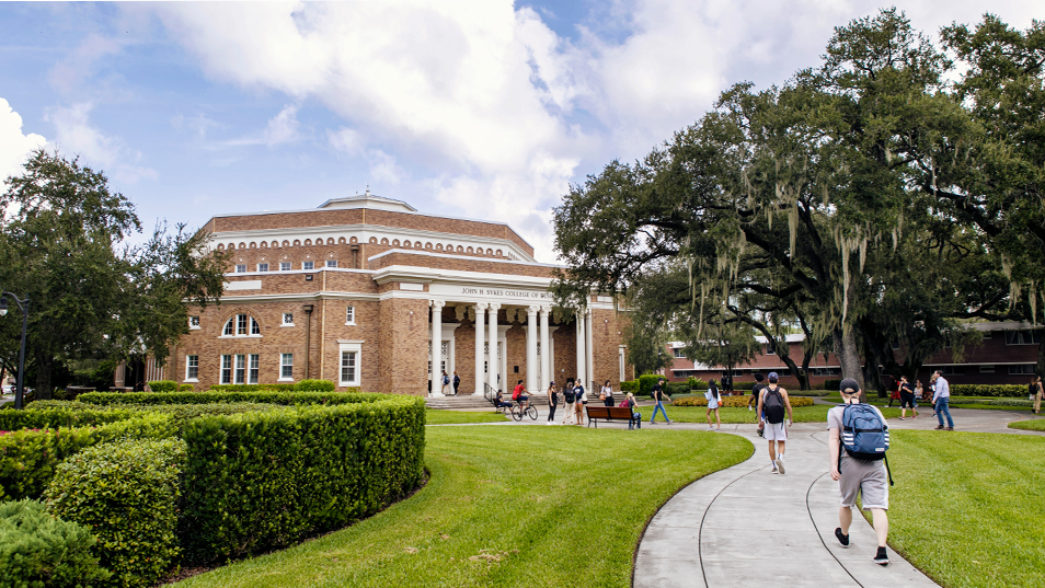 Sykes College of Business building