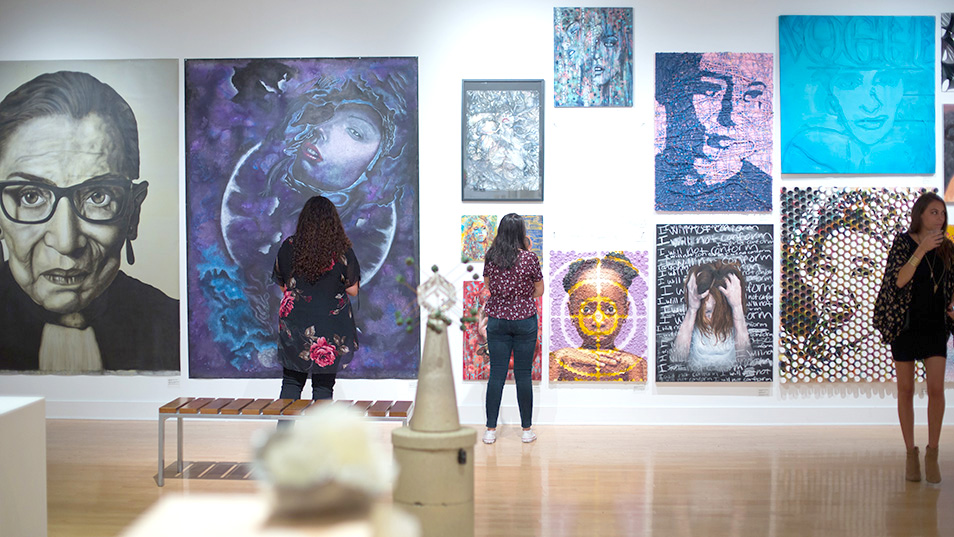 Students of All Majors Showcase Artwork in Annual Juried Exhibition