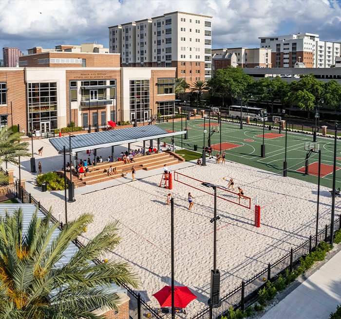 UT Basketball and Volleyball Courts
