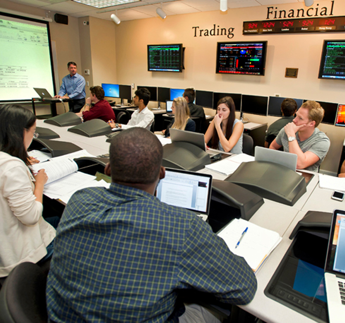 Finance classroom 