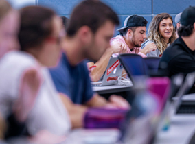 Students in class