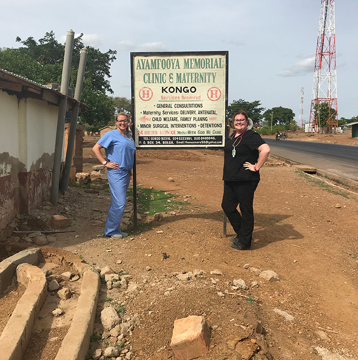 Nursing travel course in Ghana
