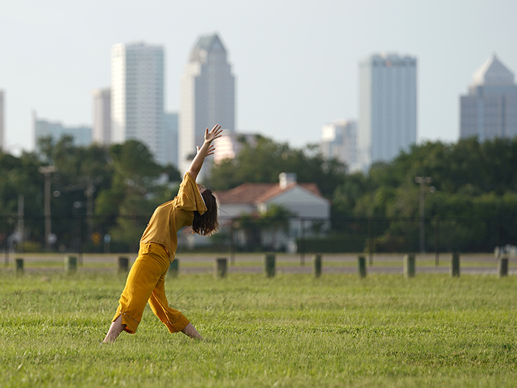 Dancer in a meadow 