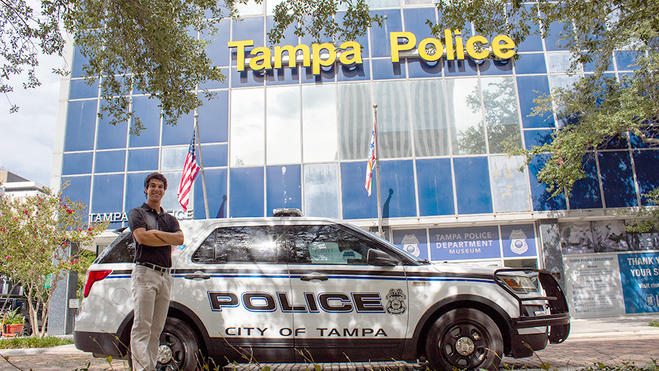 Criminology Major Interns With Tampa Police