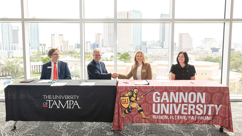 UT Announces Graduate Health Program Partnership With Gannon University