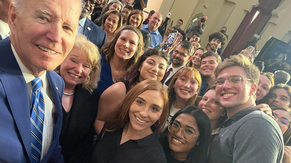 UT Students Excited to Be in the Room Where It Happened